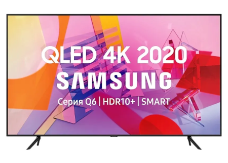 Телевизор QLED SAMSUNG 50" QE50Q60ВAUXCE UltraHD/60Hz/DVB-T2/DVB-C/DVB-S2/USB/WiFi/Smart TV  фото