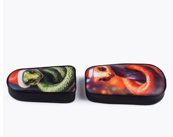 Снегокат детский 505 "TWINS BABY PUSH" разборный для двоих с двумя складными спинками и толкателем ( фото