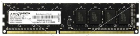 Оперативная память DDR3 4Gb 1600MHz AMD (R534G1601U1S-U) фото