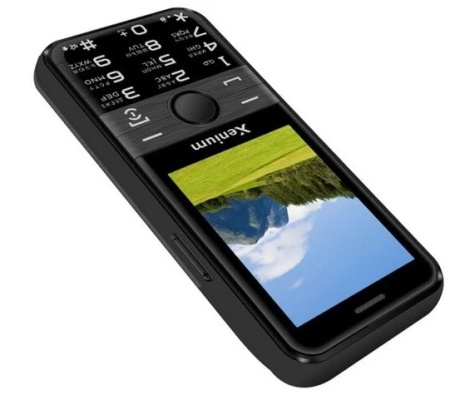 Мобильный телефон XENIUM X800 Black фото