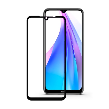 Защитное стекло для Xiaomi Redmi Note 8T Innovation Full Glue Black 16717 фото