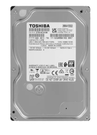 Жесткий диск HDD 1Tb Toshiba DT01ACA100 SATA-III  <7200, 32Mb> фото