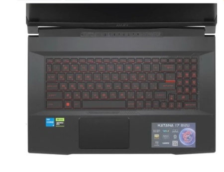 Ноутбук MSI Katana 17 B12UCR-1024XRU 17.3"FHD(1920x1080) IPS/Core i5-12450H 8c/8Gb/512Gb SSD/RTX 305 фото