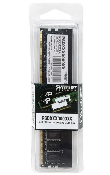 Оперативная память DDR4 8GB (PC4-25600) 3200MHz Patriot PSD48G32002 фото