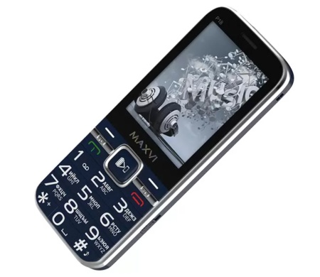 Мобильный телефон MAXVI P18 Blue (Синий) фото