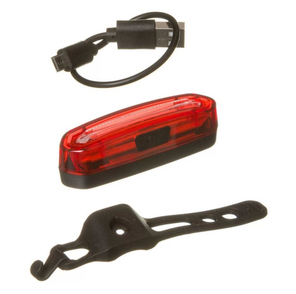 Велофонарь задний STG TL5434,16. диод, (4 цвета) usb бат. (3,7V600mAH) Х95133 фото