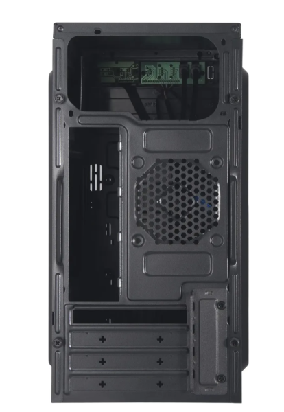 Корпус KingPrice KPCC-MN209 черный без БП mATX 1x80mm 2x120mm 2xUSB2.0 audio фото