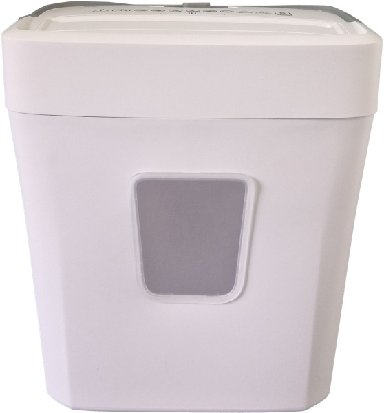 Шредер Cactus CS-SH-C5 белый (секр.P-4)/перекрестный/10лист./21лтр./скрепки/скобы/пл.карты  фото