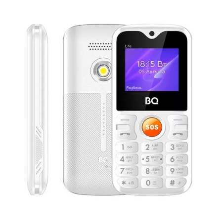 Мобильный телефон BQ 1853 LIFE WHITE фото