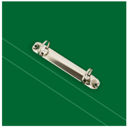 Папка на 2 кольцах СТАММ, 40мм, 700мкм, пластик фото