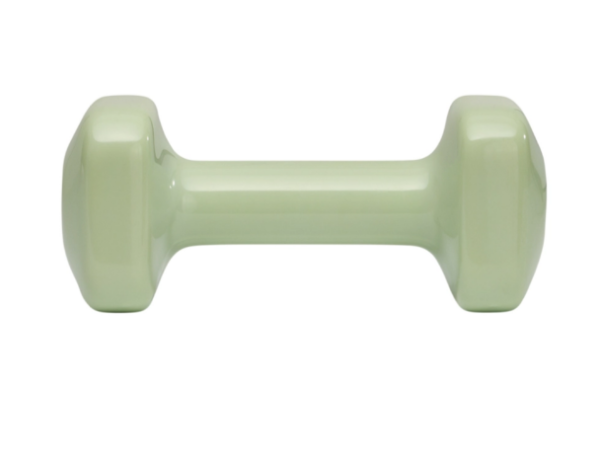 Гантель виниловая STARFIT DB-106 3 кг, квадратный, оливковый фото