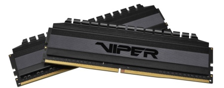 Оперативная память DDR4 16Gb (2X8Gb) (PC-24000) 3000MHz Patriot Viper 4 Blackout PVB416G300C6K фото