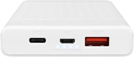 Внешний аккумулятор TFN Astero PD 10000mAh Белый (TFN-P B-249-WH) фото