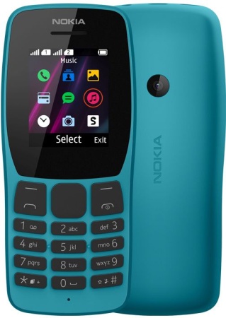 Мобильный телефон NOKIA 110 Dual Sim Blue фото