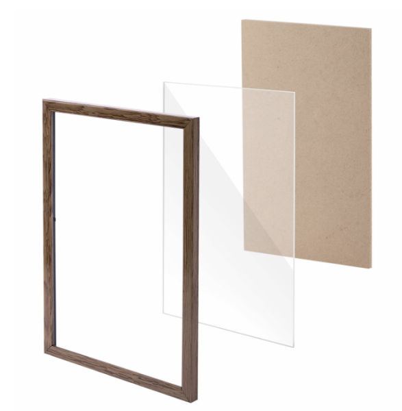 Рамка 21*30см, пластик, багет 15 мм, BRAUBERG HIT, орех, стекло, 390025 купить ЦИТ Рамка 21*30см, пластик, багет 15 мм, BRAUBERG HIT, орех, стекло, 390025 фото