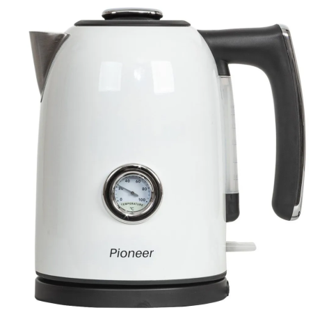 Чайник PIONEER KE560M белый фото