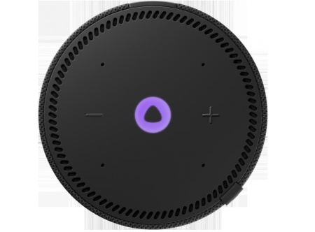 Умная колонка Яндекс Станция Мини с часами черный (YNDX-00020K) фото