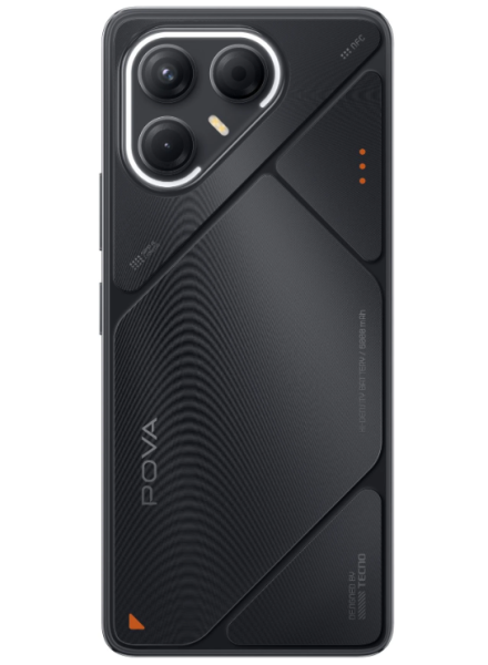 Смартфон Tecno Pova 7 5G 8/256GB черный фото