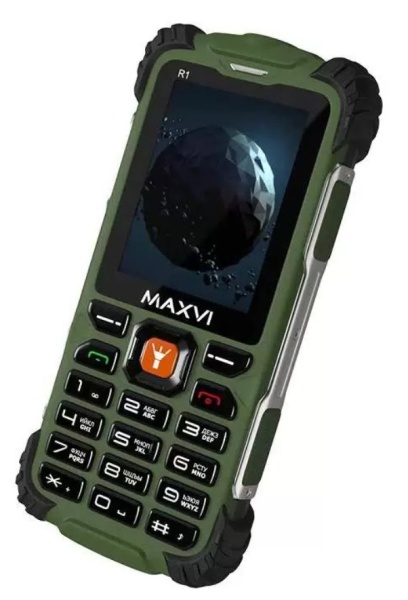 Мобильный телефон MAXVI R1 Green (Зеленый) купить ЦИТ Мобильный телефон MAXVI R1 Green (Зеленый) фото