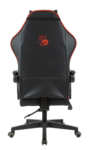 Кресло игровое A4Tech Bloody GC-780 черный сиденье черный кожзам с подголов. крестов. металл черный  фото