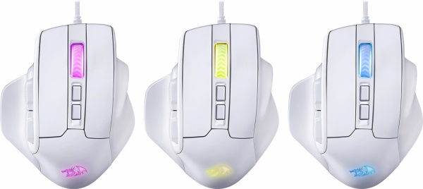 Мышь Redragon Bullseye RGB белый фото