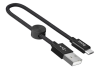 Кабель USB - MicroUSB HOCO X35 Premium 0.25м чёрный (6931474707437) фото