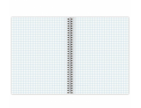 Тетрадь А5 96л. BRAUBERG гребень, клетка, твёрдая обложка, Flowers (микс в спайке), 404444 фото