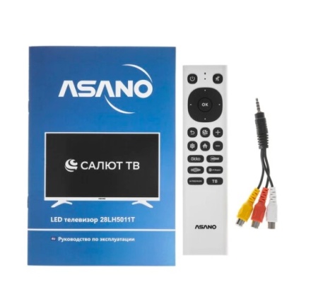 Телевизор LED ASANO 28" 28LH5011T HD READY белый Smart TV фото