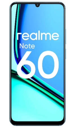 Смартфон Realme Note 60 6/128Gb Blue (Голубой) фото