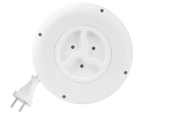 Удлинитель SMARTBUY SBE-10-3-03-W, 3 гнезда 3 метра (10А/2,2кВт) круглый белый фото
