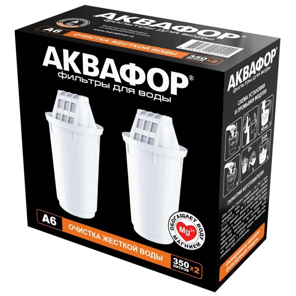 Фильтр АКВАФОР А6 (2 шт.) фото