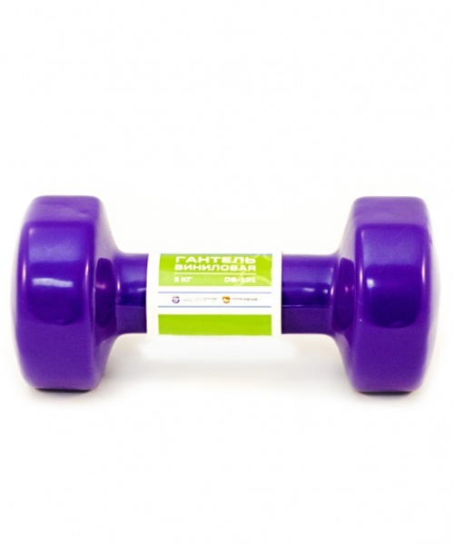 Гантель виниловая STARFIT DB-101 5 кг (1 шт.) купить ЦИТ Гантель виниловая STARFIT DB-101 5 кг (1 шт.) фото