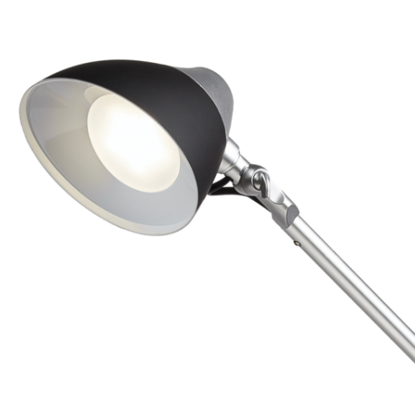 Лампа настольная  SONNEN PH-104, подставка, LED, 8 Вт, металлический корпус, черный, 236690 фото
