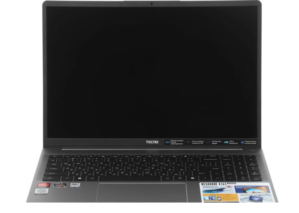 Ноутбук Tecno Megabook K16SDA 16"WUXGA(1920x1200) IPS/Ryzen 5 7430U 6с/8Gb/512Gb SSD/AMD Radeon Grap фото