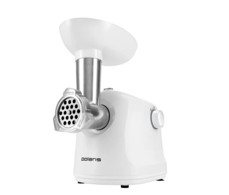 Мясорубка POLARIS PMG 1875 RUS (шинковки), белый фото