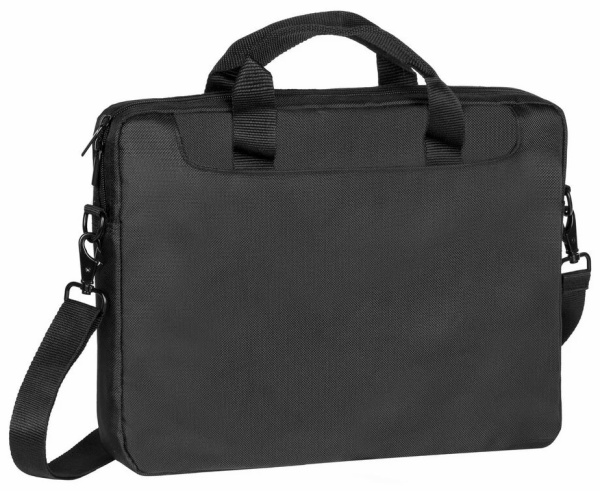 Сумка для ноутбука 15.6" Riva 8033 черный/оранжевый фото