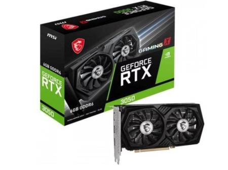 Видеокарта PCI-E 6Gb MSI NV RTX 3050 GAMING X 6G 96bit GDDR6 1507/14000 HDMI/DP/HDCP RTL фото