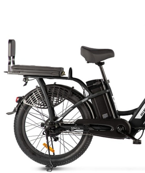 (м) Электровелосипед Gelbert ALFA 3 PRO (Черный-2934) фото