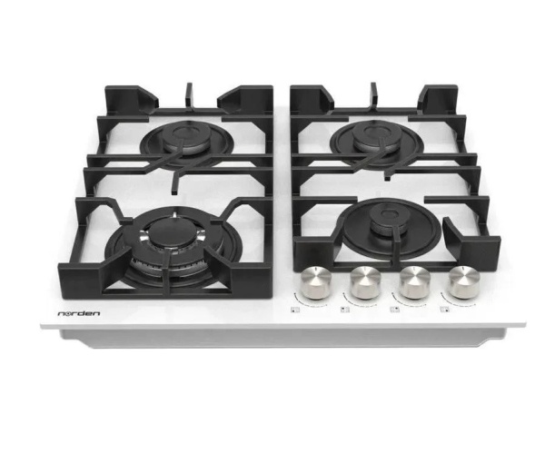 Варочная поверхность NORDEN AZTECH 6L3GT WHG FFD белый фото
