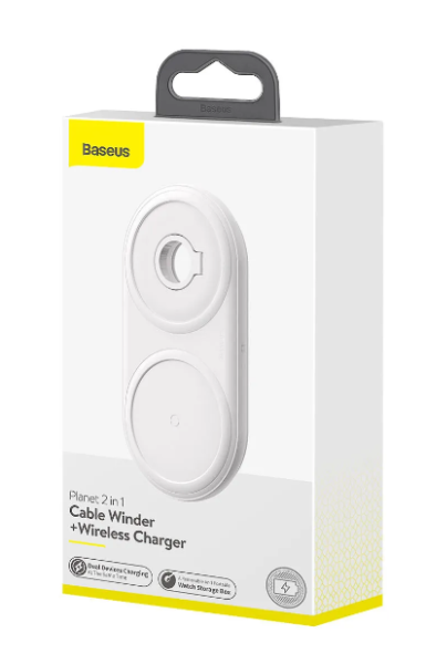 Беспроводное зарядное устройство Baseus BS-W511 Planet 12W Белый фото