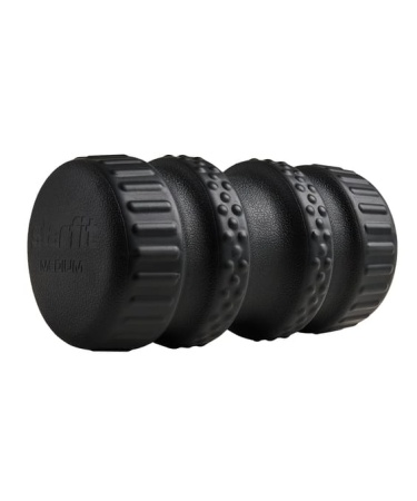 Ролик массажный STARFIT FA-526 PU, 15x8 см, средняя жесткость, черный фото