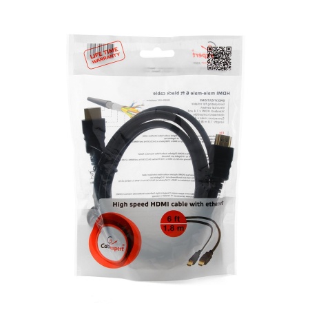 Кабель HDMI 1.8м Cablexpert CC-HDMI4-6 (v2,0) фото