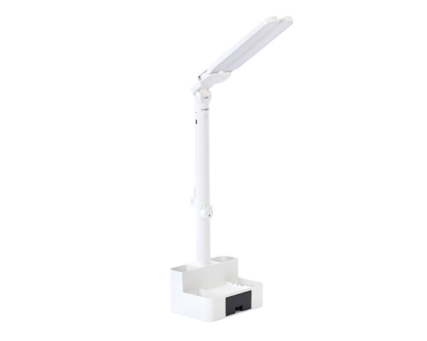Лампа настольная беспроводная SONNEN PT-201 органайзер,USB LED,5Вт,белый,3 режима, 238781 фото