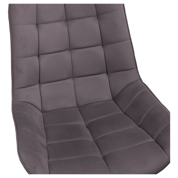 Кресло Helmi HL-M21 "Felix", PL, ткань велюр, серый, пиастра фото