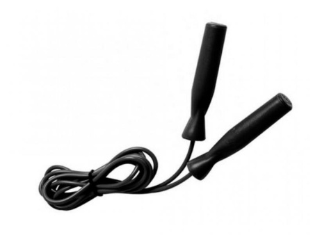 Скакалка Adidas Speed Rope Plastic Handle черная adiJRW03  фото