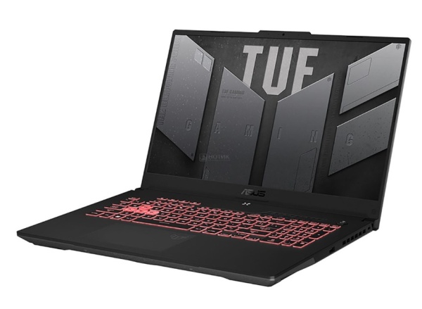 Ноутбук Asus TUF Gaming A17 FA707NUG-HX156 17.3"FHD(1920x1080) IPS/Ryzen 7 7445HS 6с/16Gb/512Gb SSD/ фото