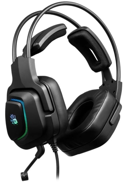 Игровые наушники с микрофоном A4 Bloody G575P черный фото