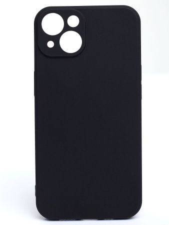 Чехол для Apple iPhone 14 клип-кейс софт-тач PERO CC1C-0200-BK черный фото