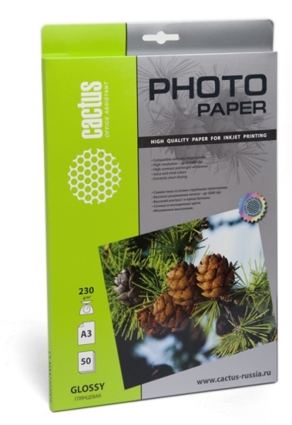 Фотобумага Cactus CS-MGA46902 A4/690г/м2/2л./белый глянцевое/магнитный слой для струйной печати фото