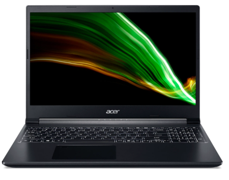 Ноутбук Acer Aspire 7 A715-42G-R76W Ryzen7 5700U/16Gb/512Gb SSD/RTX 3050 4Gb/15.6"FHD IPS/noOS/black фото